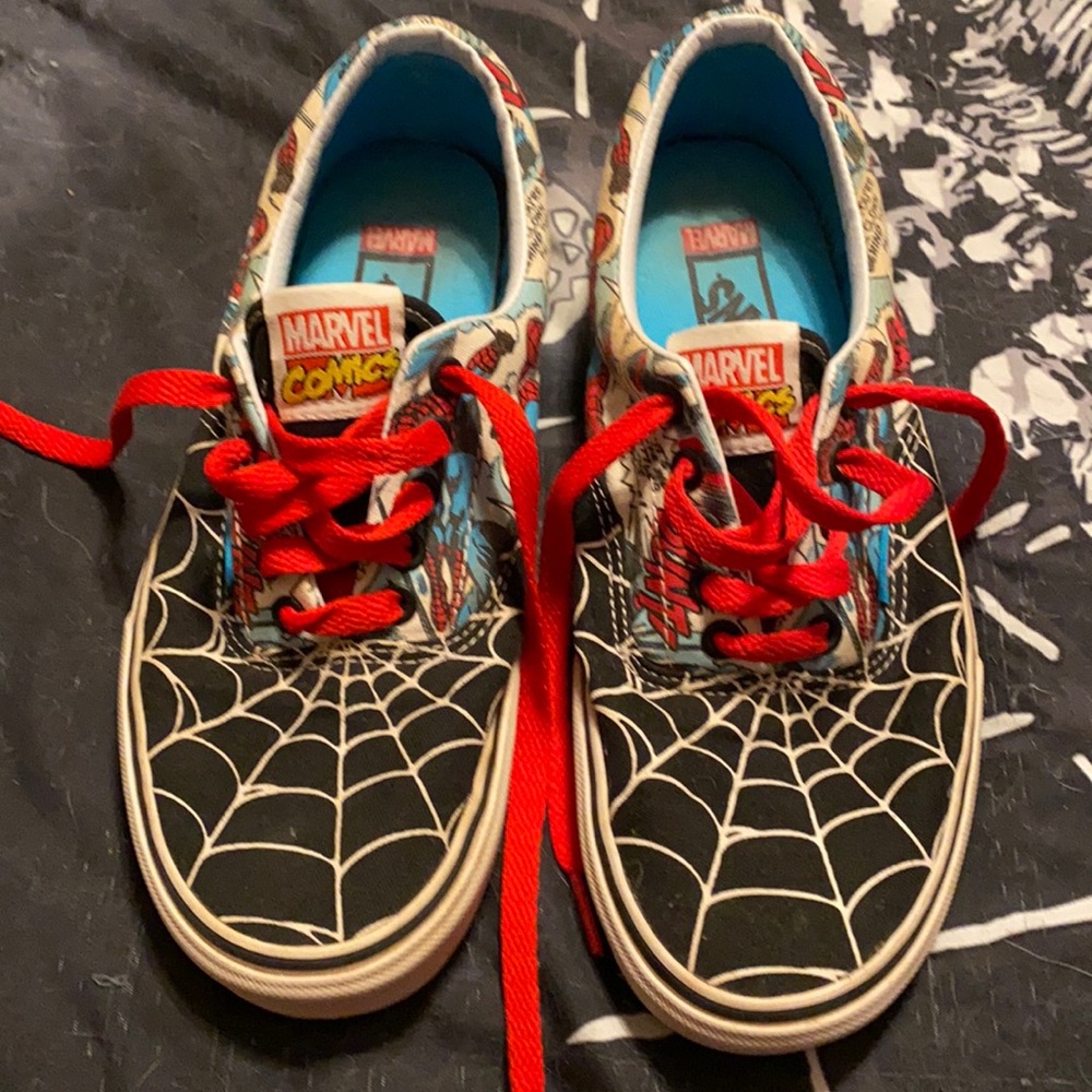 Spiderman Vans Size 7 1/2 men’s or woman’s 9